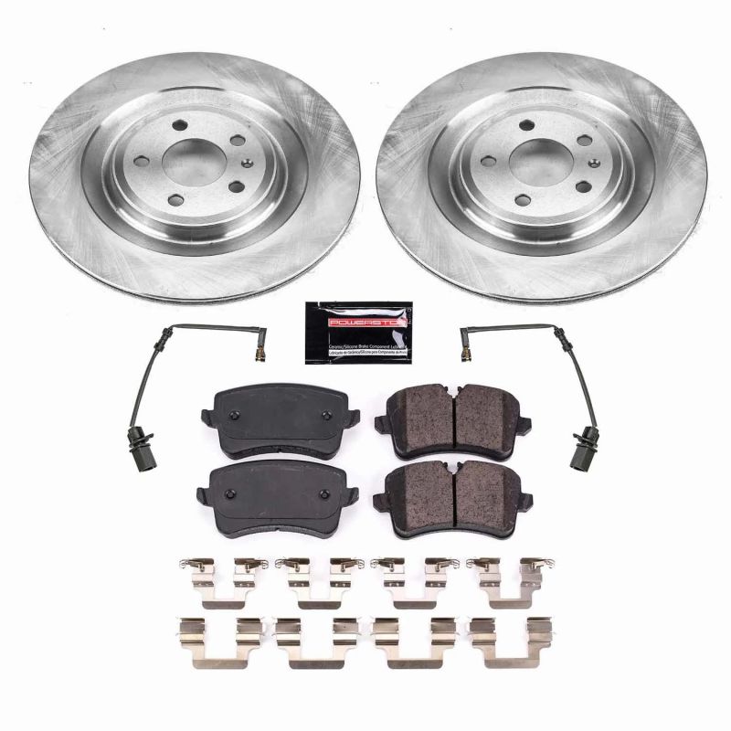 Power Stop 2018 Audi S8 Rear Autospecialty Brake Kit PowerStop