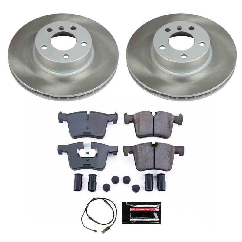 Power Stop 15-18 BMW X4 Front Semi-Coated Rotor Kit PowerStop