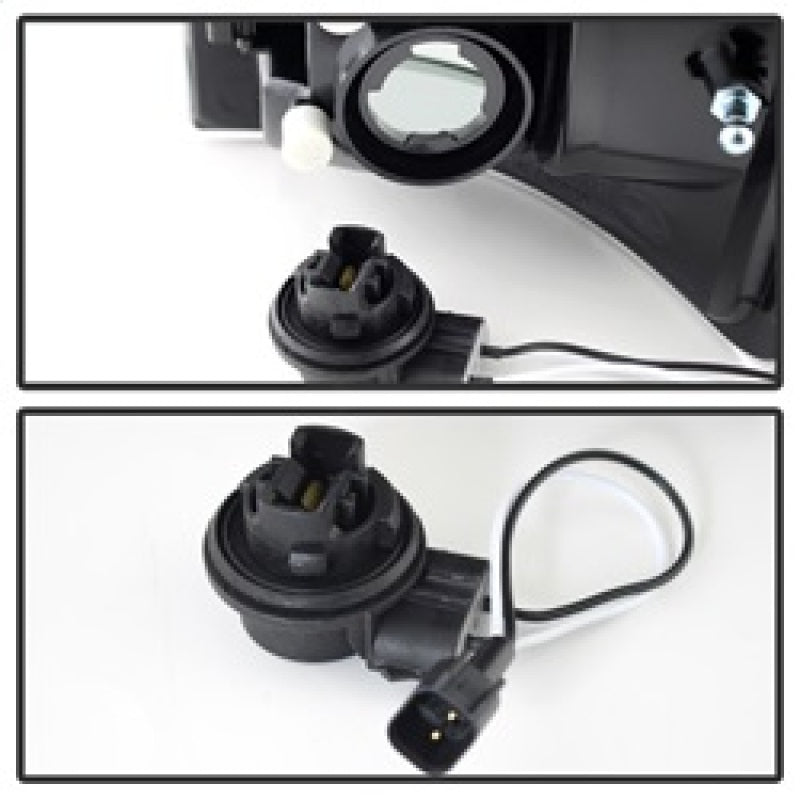 Spyder Dodge Ram 07-08 1500/Ram 07-09 2500/3500 LED Tail Lights Black ALT-YD-DRAM06-LED-BK SPYDER