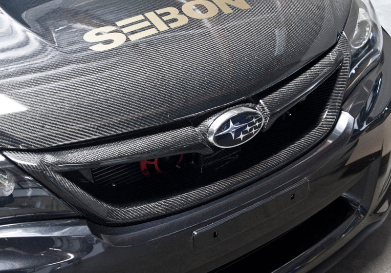 Seibon 11-13 Subaru Impreza/WRX/STi Carbon Fiber Front Grill Seibon