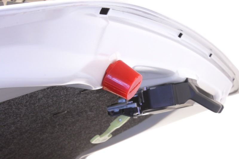 Perrin 15-22 Subaru WRX / 15-21 STI Adjustable Trunk Bumper Set (2pcs) - Red Perrin Performance