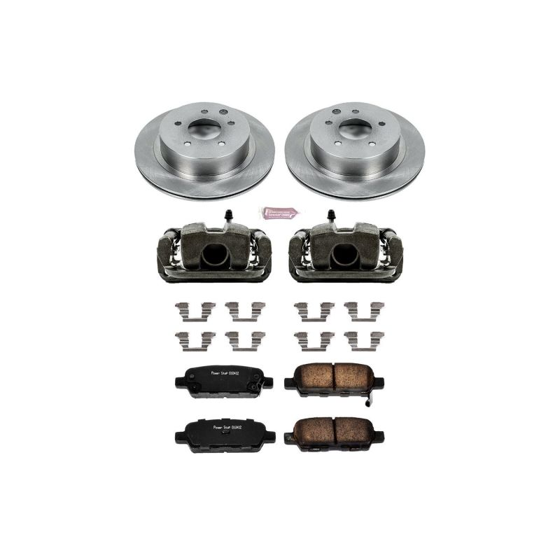 Power Stop 03-05 Infiniti G35 Rear Autospecialty Brake Kit w/Calipers PowerStop