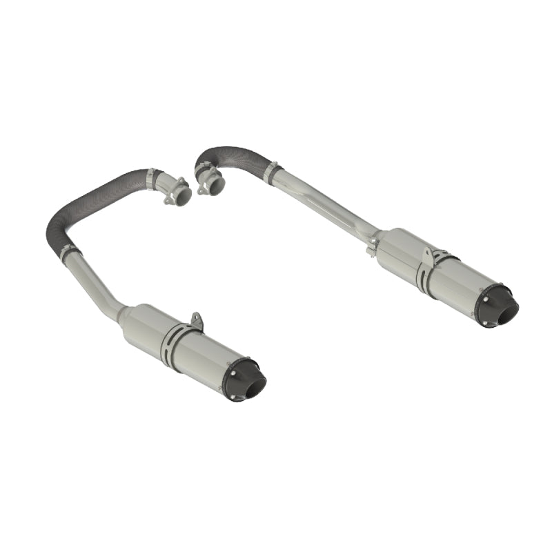 MBRP 11-14 Polaris RZR 900 (All Models) Complete Dual Exhaust System Headers-Back MBRP
