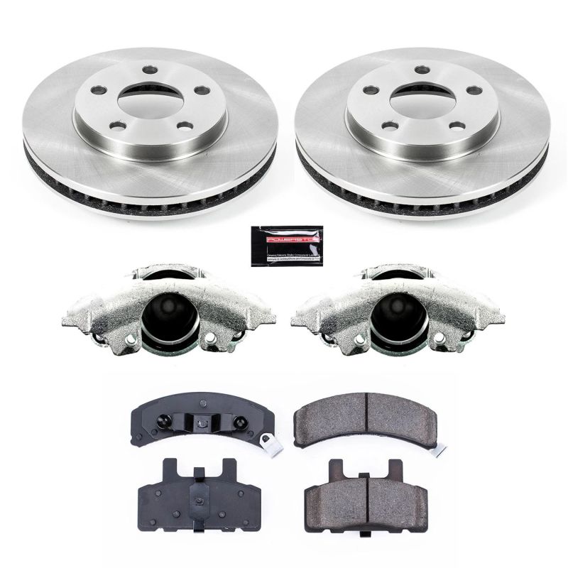 Power Stop 91-93 Cadillac Commercial Chassis Front Autospecialty Brake Kit w/Calipers PowerStop