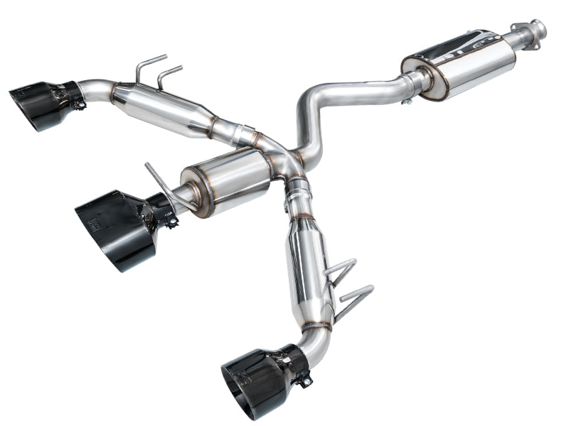 AWE Tuning 2023+ Toyota GR Corolla Touring Edition Exhaust - Diamond Black Tips AWE Tuning
