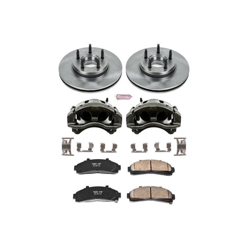 Power Stop 95-97 Ford Ranger Front Autospecialty Brake Kit w/Calipers PowerStop