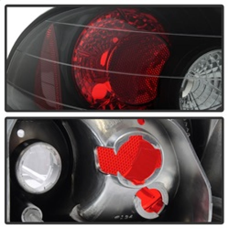 Spyder Toyota Corolla 98-02 Euro Style Tail Lights Black ALT-YD-TC98-BK SPYDER