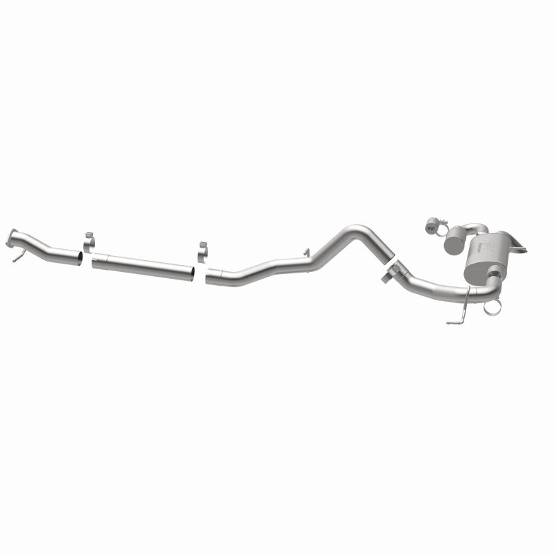 MagnaFlow 2021 Ford Bronco Overland Series Cat-Back Exhaust w/ Single Straight Driver Exit- No Tip Magnaflow