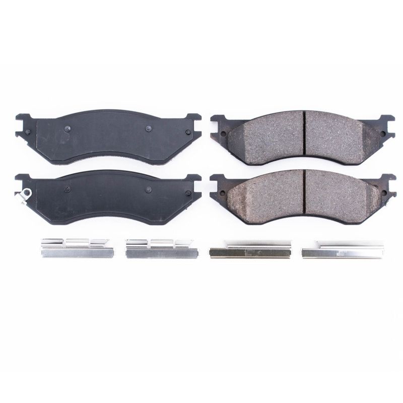 Power Stop 97-02 Ford Expedition Front or Rear Z17 Evolution Ceramic Brake Pads w/Hardware PowerStop