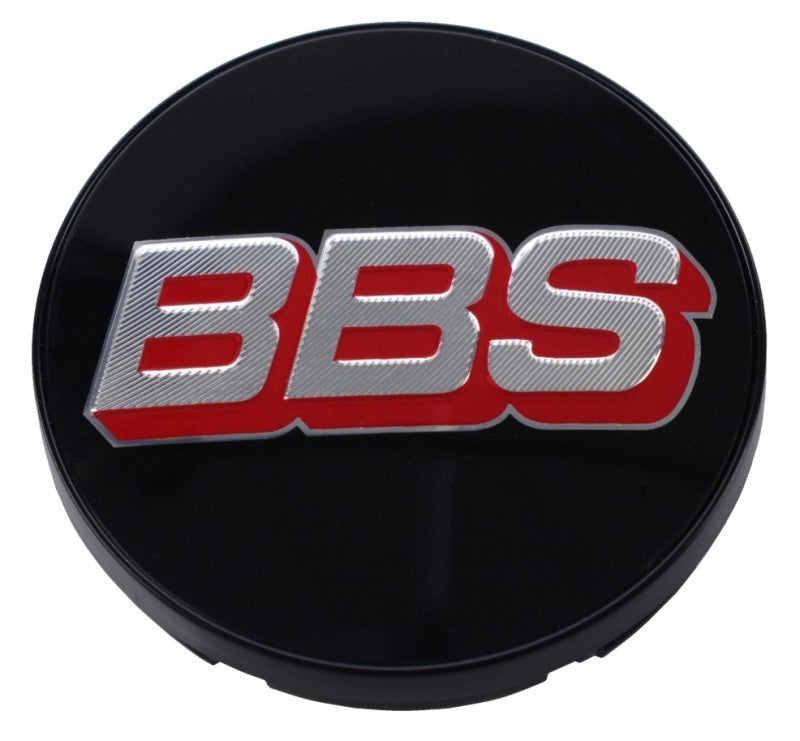 BBS Center Cap 56mm Black/Silver - 58.07.1010 58.07.1010