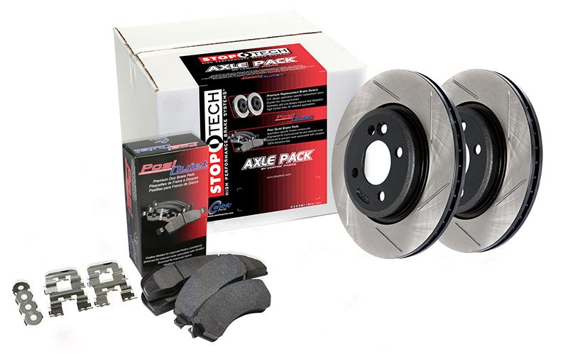 Street Axle Pack Drilled, Front