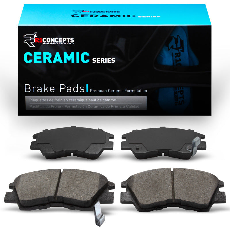 R1 Front Ceramic Brake Pads 1986-2008 Dodge/Mitsubishi - 2310-0349-00
