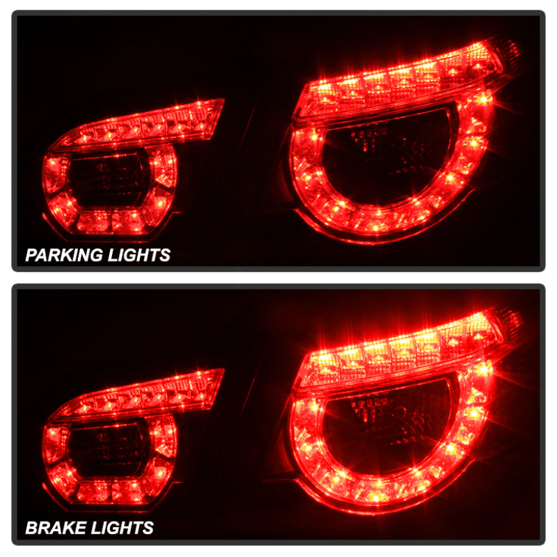 Spyder Chevy SS 2014-2016 LED Tail Lights Black ALT-YD-CVSS14-LED-BK SPYDER