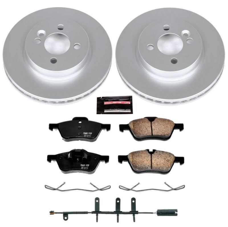 Power Stop 07-08 Mini Cooper Front Z23 Evolution Sport Coated Brake Kit PowerStop