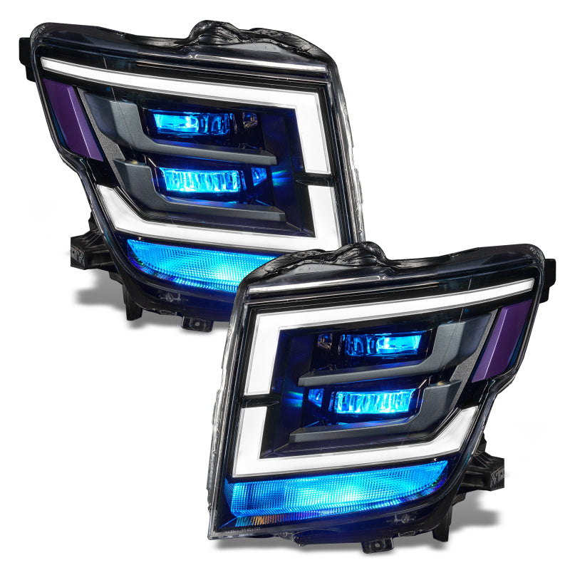 Oracle 21-22 Nissan Titan Demon Eye RGB Headlight Upgrade Kit - ColorSHIFT w/o Cntrl SEE WARRANTY ORACLE Lighting