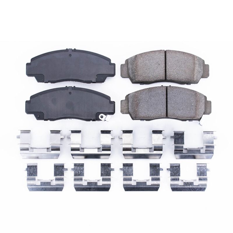 Power Stop 01-03 Acura CL Front Z17 Evolution Ceramic Brake Pads w/Hardware PowerStop