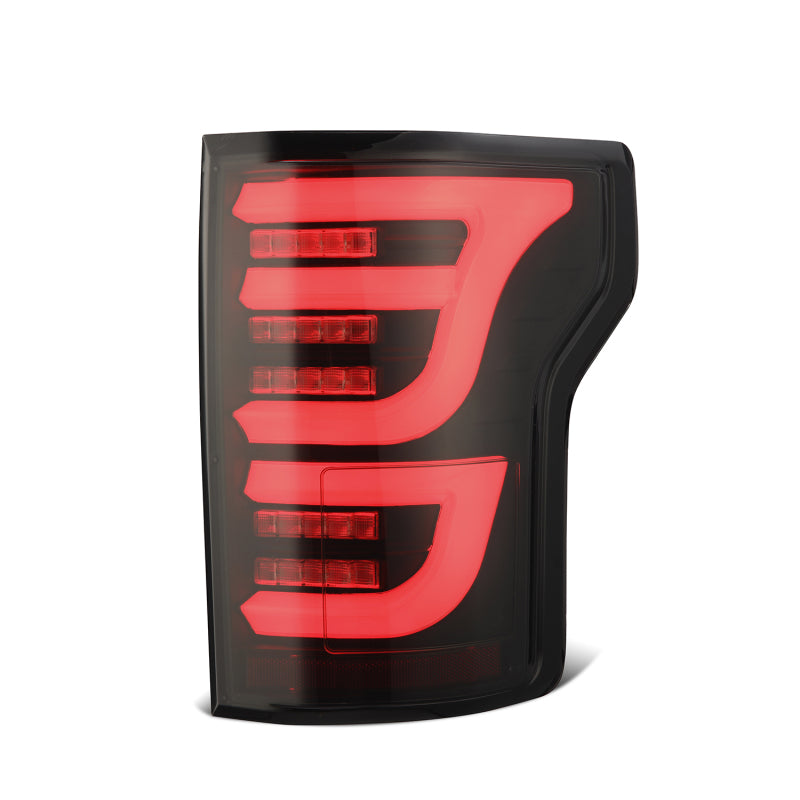 AlphaRex 652040 15-20 Ford F150 Luxx-Series LED Tail Lights Alpha-Black