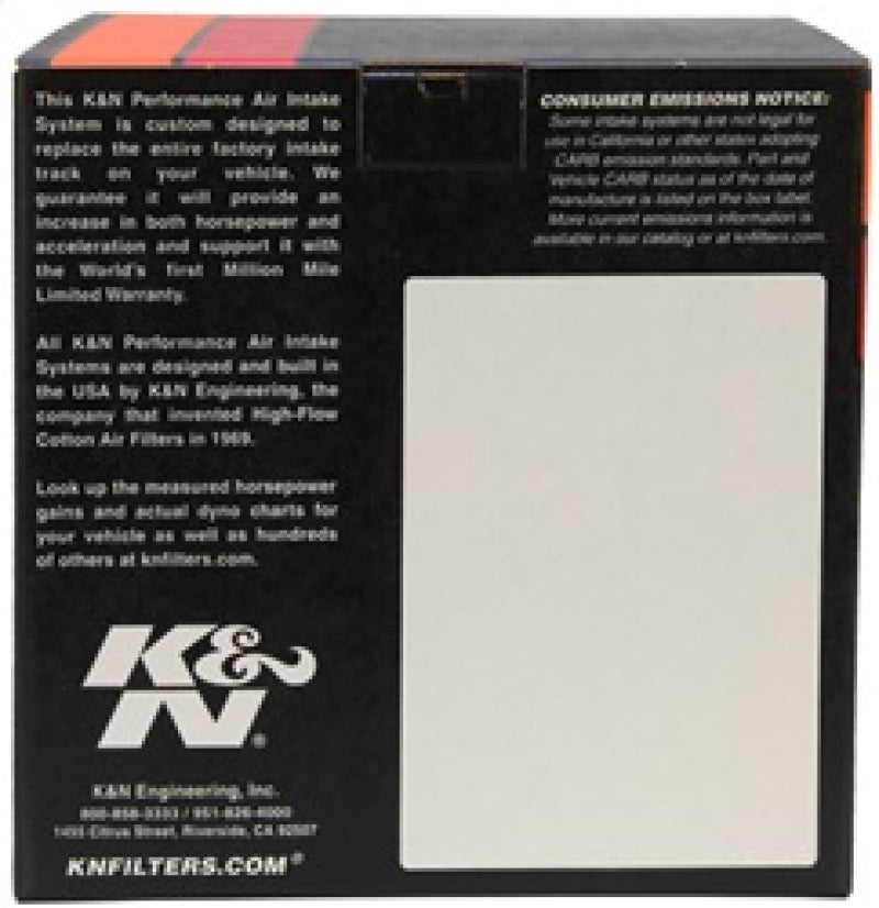 K&N 91-99 Dodge Stealth / Mitsubishi 3000GT V6-3.0L Performance Intake Kit K&N Engineering