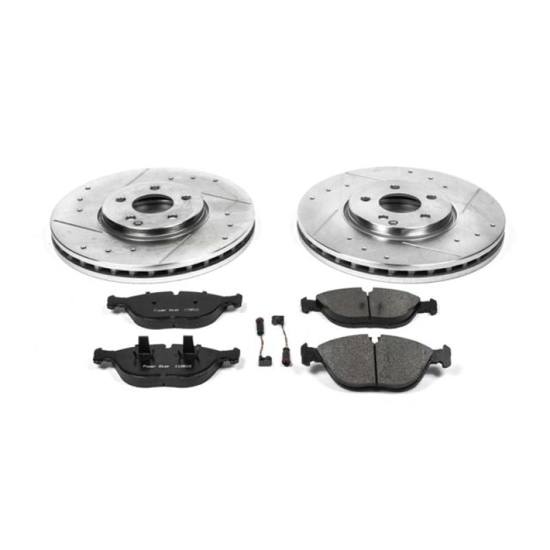 Power Stop 03-06 Mercedes-Benz S430 Front & Rear Z23 Evolution Sport Coated Brake Kit
