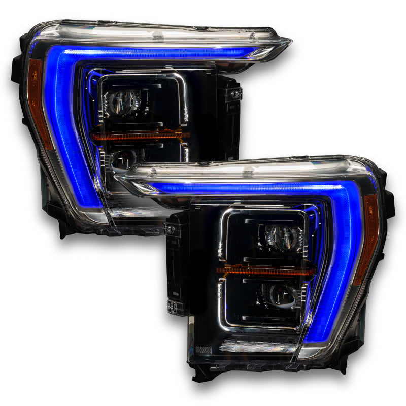Oracle 21-22 Ford F-150 ColorSHIFT RGB+W Headlight DRL Upgrade Kit w/ Simple Controller ORACLE Lighting
