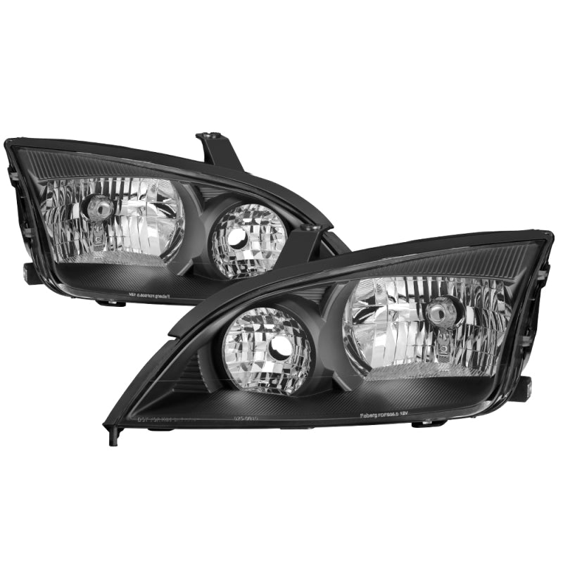 xTune Ford Focus 05-07 OEM Style Headlights - Black HD-JH-FFOC05-BK SPYDER