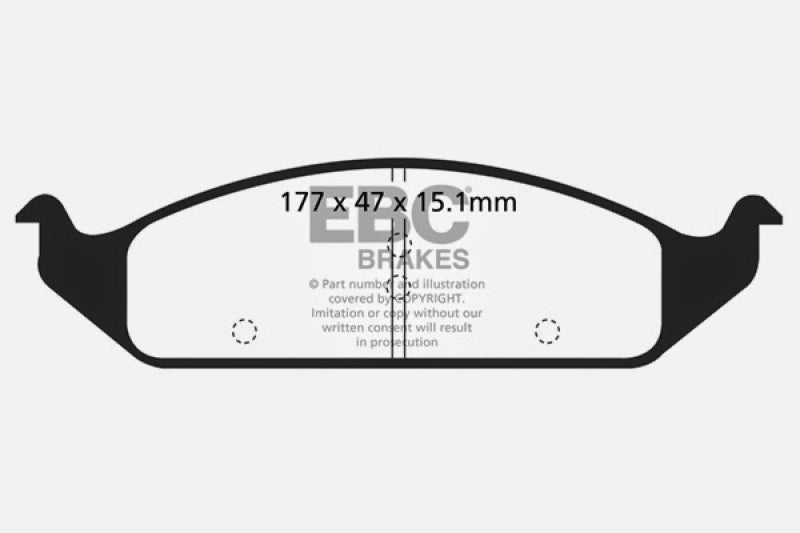 EBC GreenStuff Front Brake Pads - DP21251 EBC
