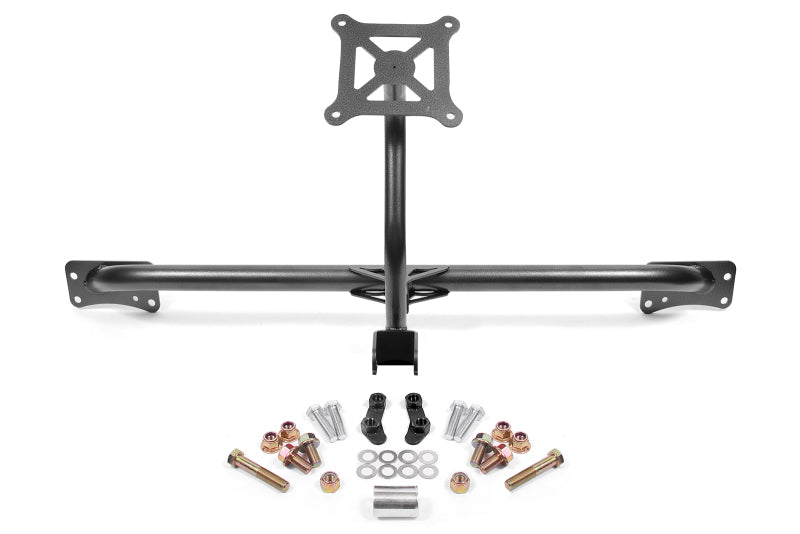 BMR 2015 - 2023 Mustang Bolt-On Parachute Mount - Black Hammertone PM760H BMR Suspension