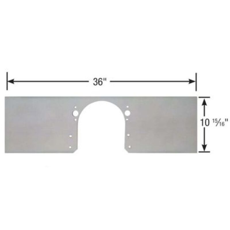 Moroso Chevrolet Big Block 1-Piece Front Motor Plate