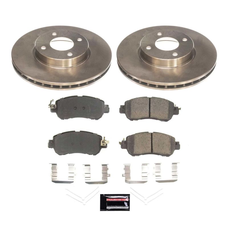 Power Stop 18-19 Nissan Kicks Front Autospecialty Brake Kit PowerStop