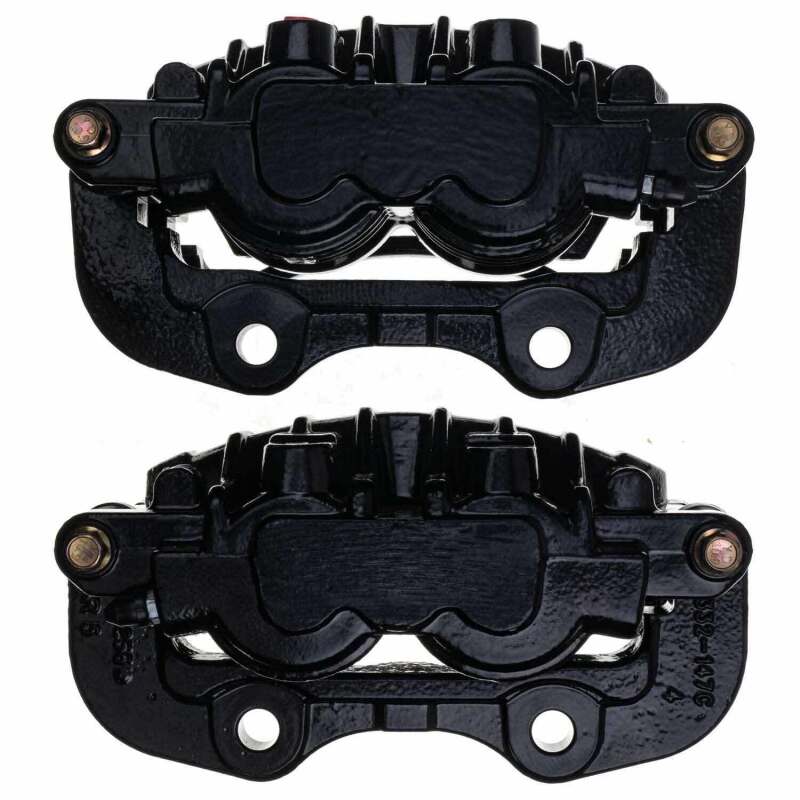 Power Stop 02-06 Cadillac Escalade Rear Black Caliper - Pair w/Bracket PowerStop