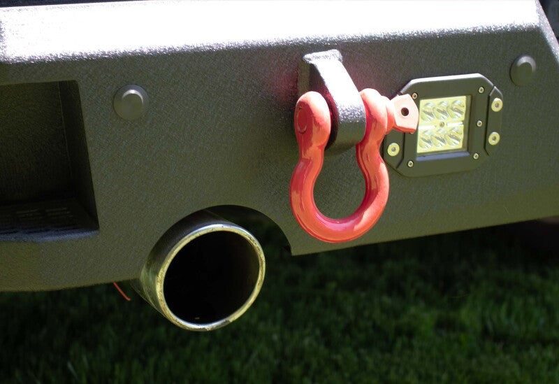 Fishbone Offroad 2009+ Ram 1500 Classic Anglerfish Rear Bumper - Black Texture Fishbone Offroad