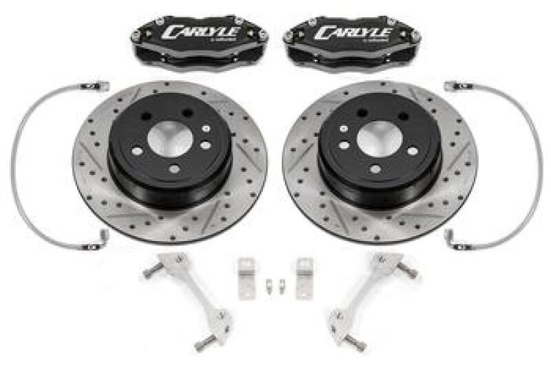 BMR 06-23 Dodge Charger / 08-23 Dodge Challenger 15in Conversion Brake Kit w/ Black Calipers BMR Suspension