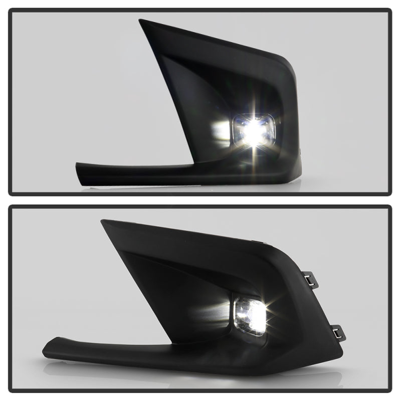 Spyder 22-23 Honda Civic OEM Full LED Fog Lights w/ Switch - Clear SPYDER