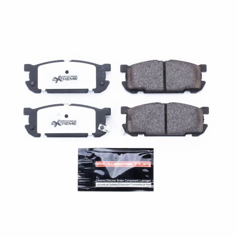 Power Stop 01-05 Mazda Miata Rear Z26 Extreme Street Brake Pads w/Hardware PowerStop