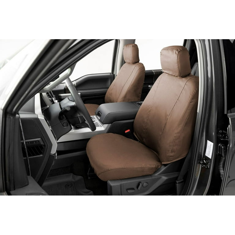 Covercraft 02 Chevrolet/GMC Reg Polycotton SeatSaver Custom Front Row Seat Covers - Charcoal