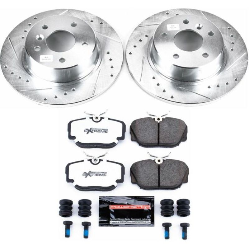 Power Stop 99-04 Land Rover Discovery Rear Z36 Truck & Tow Brake Kit PowerStop