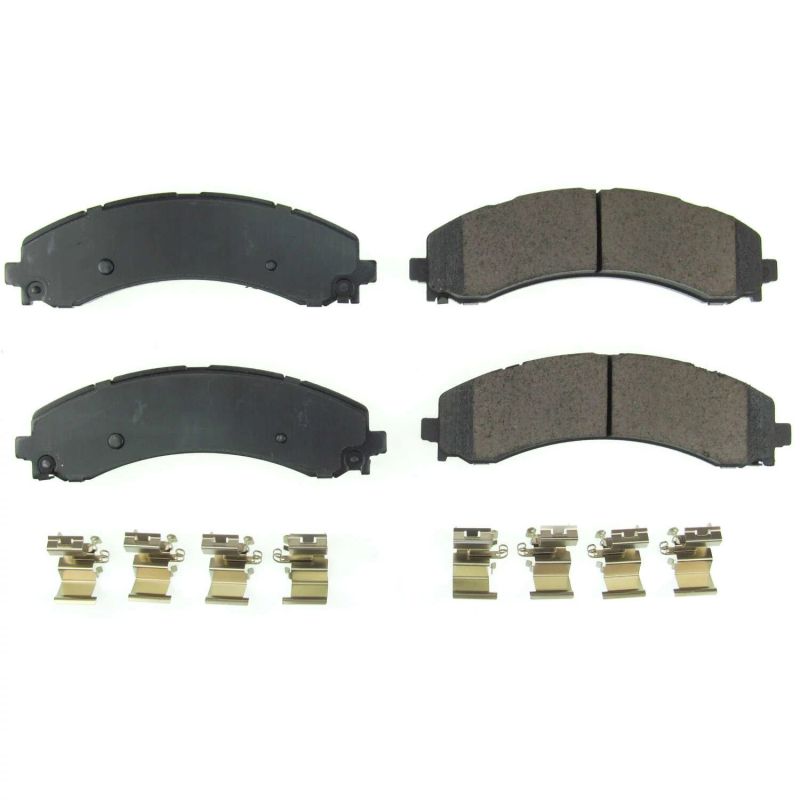 Power Stop 2019 Ram 3500 Rear Z17 Evolution Ceramic Brake Pads w/Hardware PowerStop