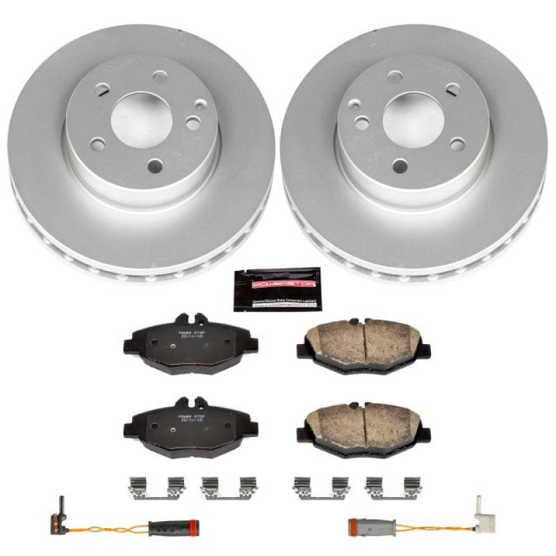 Power Stop 03-05 Mercedes-Benz E320 Front Z23 Evolution Sport Coated Brake Kit PowerStop
