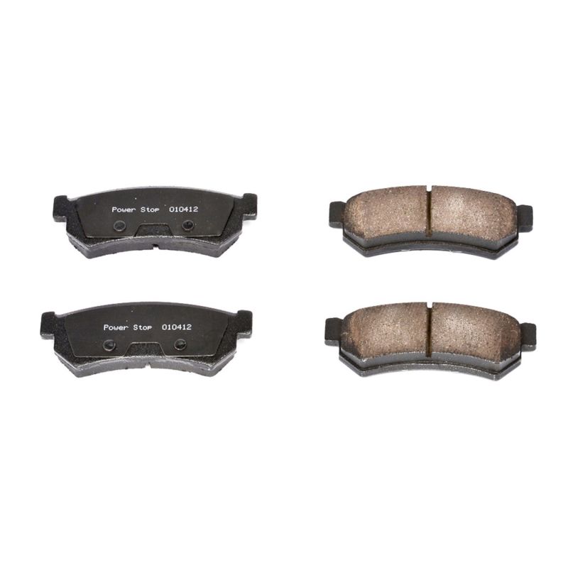Power Stop 2007 Chevrolet Optra Rear Z16 Evolution Ceramic Brake Pads PowerStop