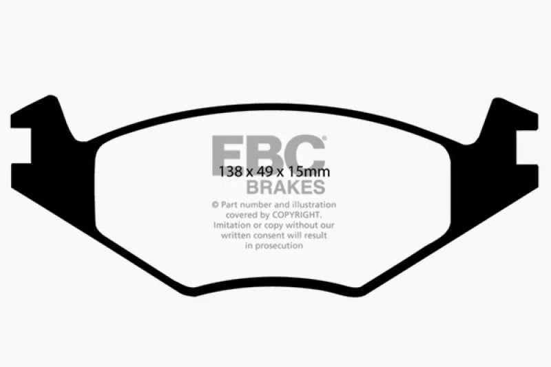 EBC Ultimax2 Front Brake Pads - UD280 EBC
