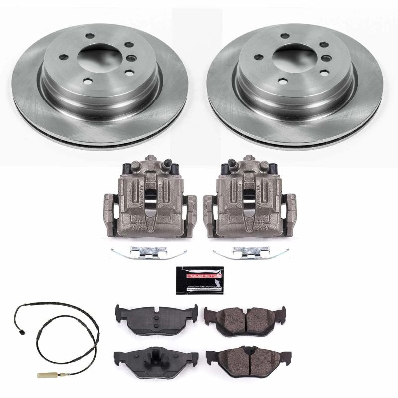 Power Stop 11-13 BMW 328i Rear Autospecialty Brake Kit w/Calipers PowerStop