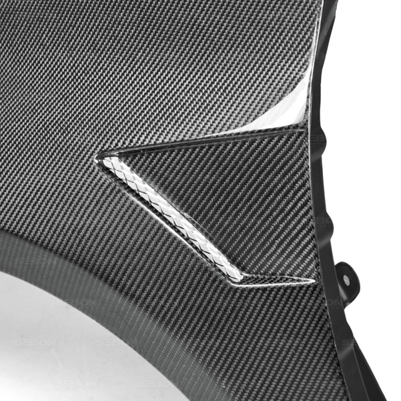 Seibon FF1011VWG6-W Wide Carbon Fiber Fenders for 2010–2014 Volkswagen Golf / GTI