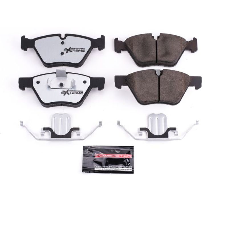 Power Stop 06-07 BMW 323i Front Z26 Extreme Street Brake Pads w/Hardware PowerStop