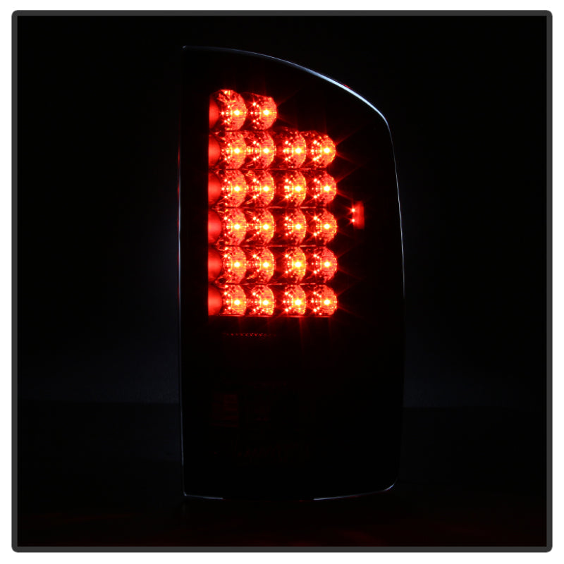 Spyder Dodge Ram 02-06 1500/Ram 2500/3500 03-06 LED Tail Light Black ALT-YD-DRAM02-LED-BK SPYDER
