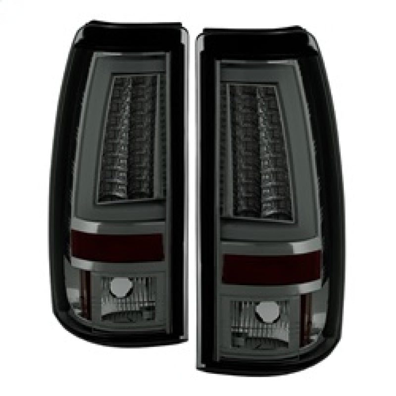 Spyder Chevy Silverado 1500/2500 03-06 Version 2 LED Tail Lights - Smoke ALT-YD-CS03V2-LED-SM SPYDER