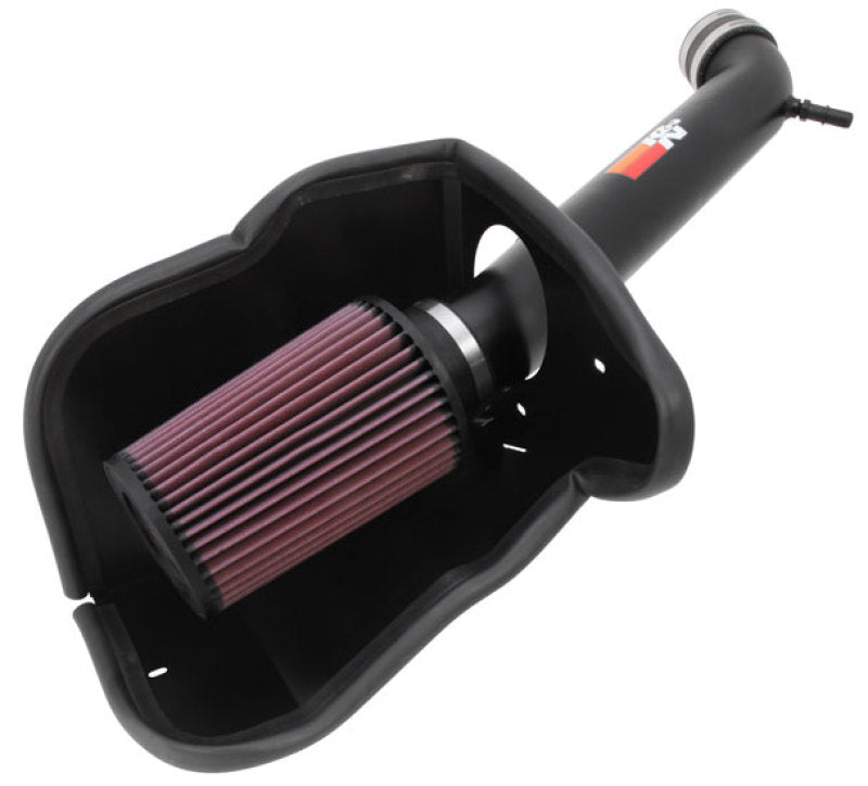 K&N 10-11 Ford Crown Victoria 4.6L V8 / Mercury Grand Marquis 4.6L V8 Black Typhoon Cold Air Intake K&N Engineering