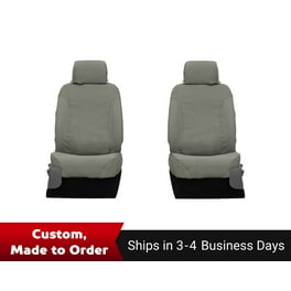 Covercraft 19-24 Ford F-250 Polycotton SeatSaver Custom Second Row Seat Covers - Misty Grey
