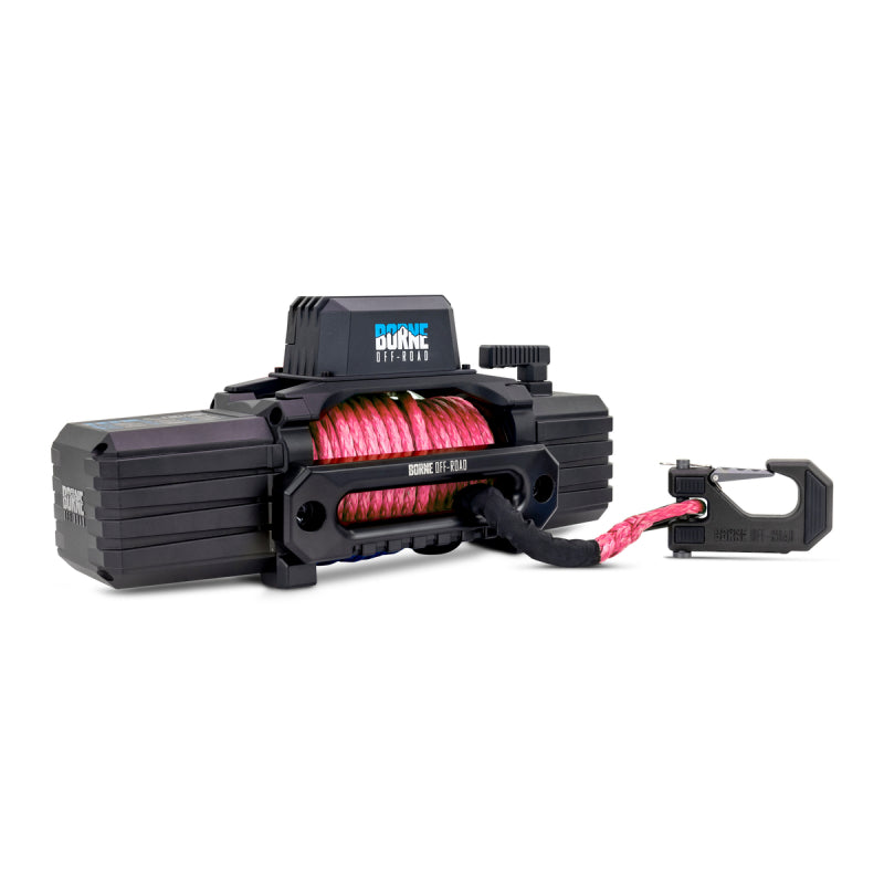 Borne Off-Road 10K Winch - Pink Synthetic Rope