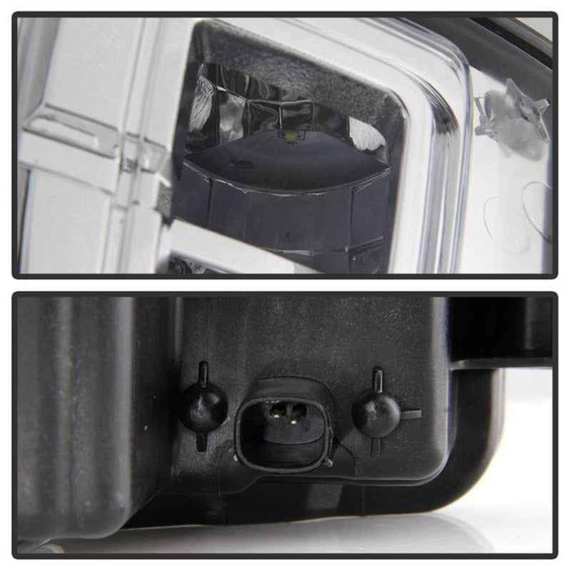Spyder 16-18 Chevy Silverado 1500 OEM Style Full LED Fog Light w/Switch - Clear (FL-CSIL16-LED-C) SPYDER