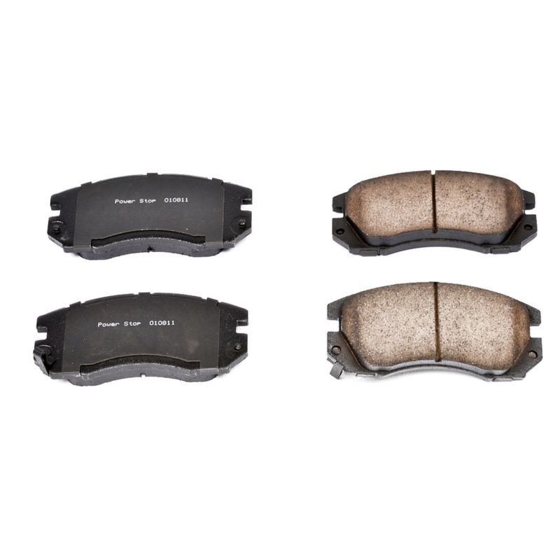 Power Stop 91-94 Subaru Legacy Front Z16 Evolution Ceramic Brake Pads PowerStop